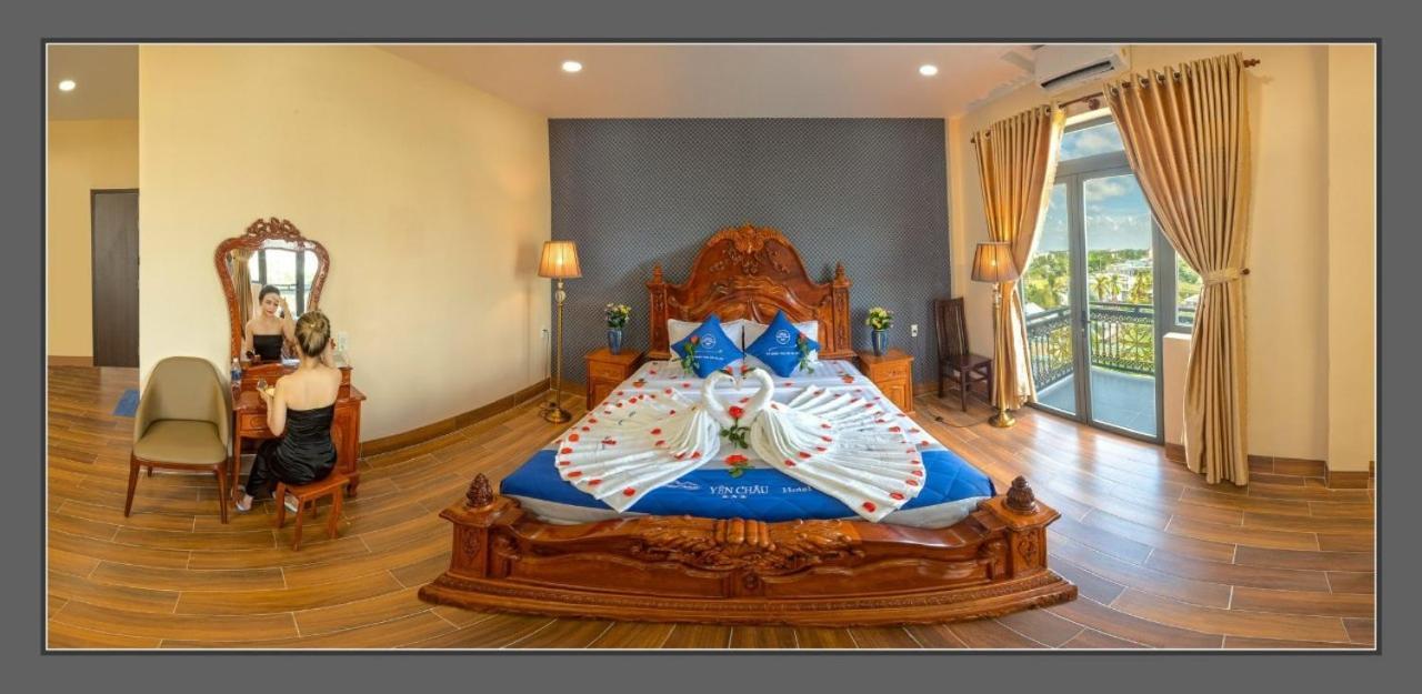 Khach San Yen Chau Hotel Chau Doc Bagian luar foto